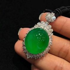 Jadeite Jewelry, Cluster Jewelry, Imperial Jade, Verde Jade, Simple Diamonds, Jade Jewelry, Green Jade, Schmuck Design, Modern Jewelry