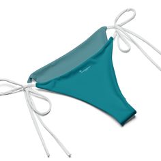 Stay comfortable and beach ready all summer in this FYC String Bikini set. It’s made from soft recycled polyesterwith double-layering and UPF 50+. Style the straps how you like, and get ready to swim! 🏊‍♀️ 🌟 Features: Soft and stretchy material with UPF 50+ protection. Available in sizes up to 4XL. Bikini top comes with removable padding for comfort. Multiple ways to tie and style the bikini set. 🌊 Disclaimer: To make your All-Over Print Recycled String Bikini last longer, thoroughly rinse it Blue 4-way Stretch Bra Friendly Swimwear, Blue Bra-friendly Swimwear For Poolside, Turquoise Tie-side Bottom Swimwear, Blue Nylon Swimwear With Built-in Bra, Blue Micro-elastic Smoothing Swimwear, Beach Ready, Go Getter, Upf 50, Swimwear Sale