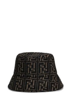 Indulge in luxury fashion with this exquisite Logo Printed Raffia Bucket Hat. Made from high-quality raffia canvas, this hat boasts a captivating all-over logo print design in rich earth tones, adding a touch of elegance to any ensemble. Its lightweight and durable construction ensures exceptional comfort, making it the perfect accessory for casual weekend getaways or stylish day trips around town. Elevate your fashion game with this modern take on classic style today. High-quality raffia canvas Luxury Designer Hat With Logo, Luxury Designer Winter Hats, Luxury Casual Bucket Hat, Luxury Designer Hats With Logo, Luxury Elegant Bucket Hat, Luxury Designer Bucket Hat, Designer Luxury Bucket Hat, Man Hats, Raffia Bucket Hat