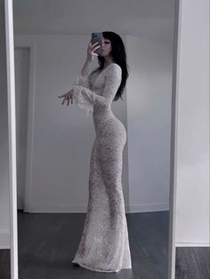 Lace Dress Outfit, The Perfect Guy, Glam Dresses, Grunge Style, Look Fashion, Classy Outfits, Pretty Dresses