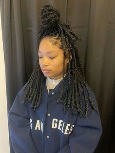 Faux Locs With Barrel Ends, Soft Locs Barrel Ends, Barrel Faux Locs, Barrel Ends On Soft Locs, Soft Locs Barrel Twist, Soft Locs With Barrel Ends