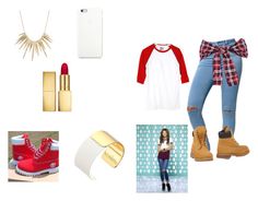 a collage of different items including shoes, boots and lipstick