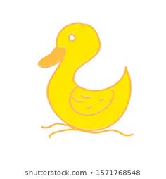 a yellow rubber duck sitting on top of a white surface