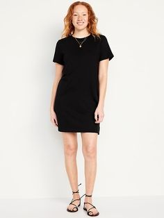 Crew-Neck Mini T-Shirt Dress | Old Navy Good Morning Sunshine, Weekend Sale, Blogger Girl, Nyc Fashion, Black Shirt Dress, Another Day, Maternity Wear, Petite Size, July 4th