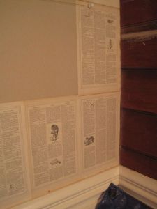 How to wallpaper with old book pages How To Wallpaper, Old Book Pages, Old Book, Old Books, Book Pages, In A Box, A Box, Cycling, Auction