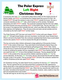 the polar express's left right christmas story is featured in an article on how to write