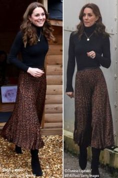 Animal Print Pleated Skirt, as Seen on Princess Kate www.annmareejewellery.com Free Postage on NOW!!!! Ducesa Kate, Kate Middleton Style Outfits, Looks Kate Middleton, Kate Middleton Outfits, Middleton Style, Leopard Print Skirt, Kate Middleton Style, Mode Inspo, Different Outfits