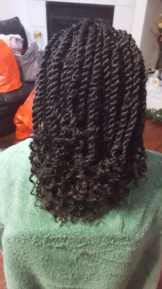 Cuban Twists, Braids Length, Shine N Jam, Twists Braids, Curled Ends, Micro Twists, Chunky Twists