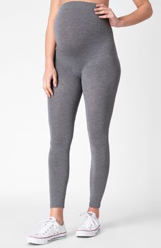 Designed to move with you and accommodate your growing bump, these ultrasoft ankle-length leggings stretch easily and are an essential for all trimesters. Over-the-bump waistband 86% viscose, 10% polyamide, 4% elastane Machine wash, line dry Made in Portugal Fitted Seamless Maternity Bottoms, Seamless Fitted Maternity Bottoms, Seamless Micro-elastic Leggings For Loungewear, Baby Gear Essentials, Pregnancy Shoes, Hairstyling Products, Ankle Length Leggings, The Bump, Rollerball Perfume