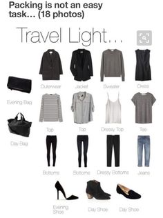 Travel Capsule, Mode Casual, Minimalist Wardrobe, Travel Wardrobe, Packing Light, Travel Light, Mode Inspiration, Outfits Casuales