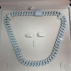 (eBay) Find many great new & used options and get the best deals for VVS1 12MMX22” Cuban Link Chain Moissanite 925 Silver PASS DIAMOND TESTER at the best online prices at eBay! Free shipping for many products! Diamond Tester, Cuban Link Chain Necklaces, Moissanite Necklace, 2023 Christmas, Fancy Diamonds