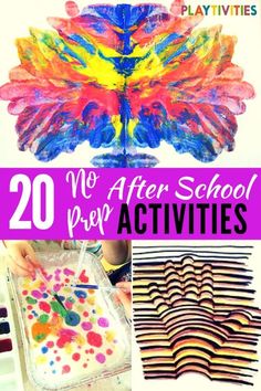 different activities for kids to do with paper plates and other items that are also made out of