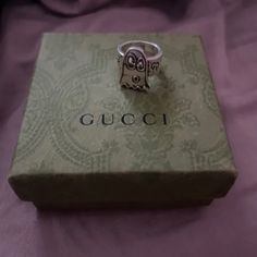 Brand New Never Worn. Gucci Ghost Ring. Size 5 Gucci Ghost Ring, Ghost Ring, Gucci Ghost, Gucci Ring, Gucci Rings, Gucci Jewelry, Ring Color, Womens Jewelry Rings, Ghost