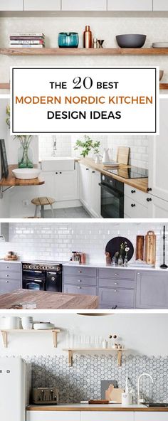 the best modern nordic kitchen design ideas