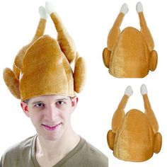 This Turkey hat is the perfect headwear for your next thanksgiving party
It's from high-quality plush material that's lightweight, breathable, and easy to carry on the head
It has a comfortable fit suitable for men, women, and kids 10 years old and above
Material: Fabric, Plush
Height: 25 cm / Diameter: 28 cm
Package Content:

1 x Turkey Hat Thanksgiving Hat, Chicken Hats, Turkey Hat, Christmas Turkey, Funny Dresses, Chicken Bird, Turkey Chicken, Fancy Costumes, Turkey Dinner