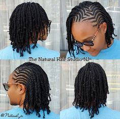 Series Hairstyles For Black Woman, Simple Brazilian Wool Hairstyles, Twisted Updo Natural Hair, Natural Cornrow Hairstyles Short Hair, Natural Hair Flat Twist Styles, Weaving Hairstyles For Natural Hair, Twist Braids Hairstyles Natural Hair, Two Strand Twist Hairstyles Natural Hair, Natural Hair Twists Protective