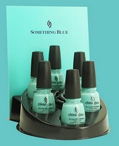 Tiffany Blue nailpolish. MUST HAVE. In love with this color! Tiffany Blue Nails, Blue Nail Polish, Blue Nail, China Glaze, Nail Varnish, Blue Box, Tiffany Blue, Something Blue, All Things Beauty