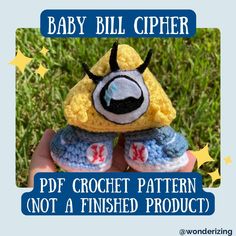 a crochet pattern for a baby bill clipper booties is shown in the foreground