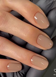 Ongles Beiges, Natural Nails Manicure, Subtle Nails, Casual Nails, Makijaż Smokey Eye, Manicure Ideas, Street Nails, Nails Manicure