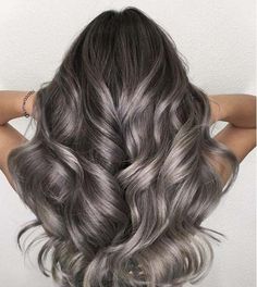 3 - Le Charcoal Hair Ashy Brown Hair, Reverse Ombre Hair, Balayage Hair Grey, Balayage Hair Ash, Baylage Hair, Redken Hair Products, Demi Permanent