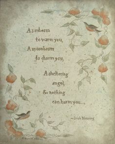 a poem written on paper with oranges and green leaves around it, in an old - fashioned frame