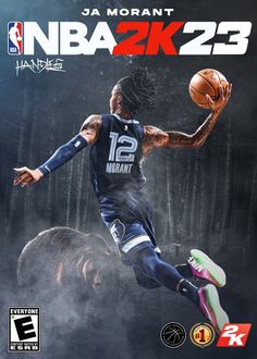 the cover art for the game basketball 2k23