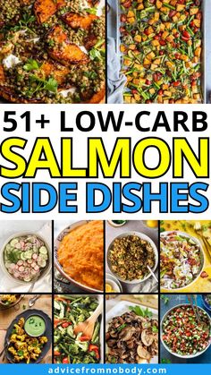 the best low carb salmon side dishes