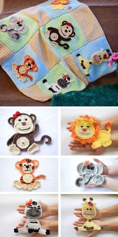 handmade animal finger puppets for kids to play with