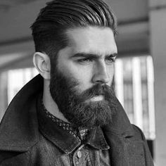 Bart Styles, Male Haircut, Viking Haircut, Slick Back Haircut, Mens Haircuts Medium, Patchy Beard, Hair Male, Best Beard Styles, Epic Beard