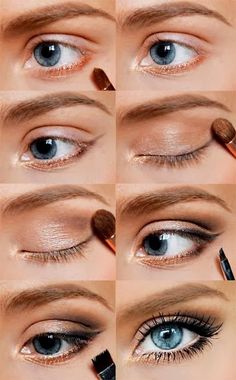 Romantic Eye Makeup, Make Up Mata, Summer Makeup Trends, Eyeliner Tips, Alat Makeup, Natural Eyeshadow, Smink Inspiration, Beautiful Eye Makeup, Makijaż Smokey Eye