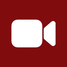 a red background with a white button and an arrow