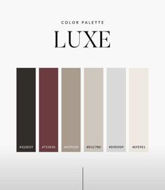 the color palette for luxury furniture