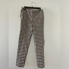 These Are Brand New Nwt Dalia Trousers There A Size (10) If You Have Any Questions Please Comment Below!! Psa: This Is A Smoke Free Environment!!! I Will Not Be Accepting Cancellations!!!! Patterned Dress Pants, Plaid Dress Pants, Slacks Trousers, Slack Pants, Green Trousers, Pinstripe Dress, Seersucker Pants, Ponte Pants, Dress Slacks