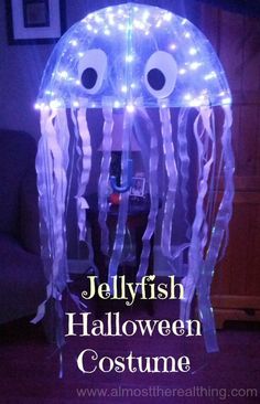 jellyfish halloween costume with lights on it