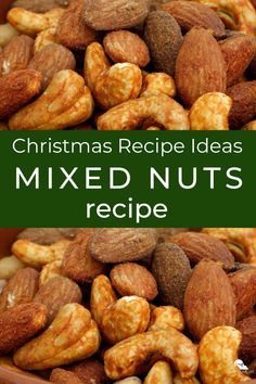 christmas recipe ideas mixed nuts recipe