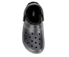 Crocs Classic Lined Men's/Womens Clog Enjoy even more coziness with the Crocs Classic Lined unisex Clog. A soft, fuzzy liner updates the classic Croc to wrap your foot in cradling comfort that's blissfully supportive. Perfect for running errands or chilling around the house. Synthetic upper Slip-On w/heel strapSoft liningDual Crocs Comfort footbedTraction outsole Winter Outdoor Clogs With Textured Footbed, Casual Winter Clogs With Textured Footbed, Winter Non-slip Synthetic Clogs, Winter Non-slip Round Toe Clogs, Winter Casual Slip-on Clogs, Non-slip Winter Clogs Slip-on, Winter Non-slip Slip-on Clogs, Non-slip Winter Slip-on Clogs, Casual Winter Outdoor Clogs