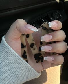 French Tip Nails Clear Base, Coffin Square French Tip Nails, Square French Tip Outline Acrylic Nails, Micro French Tip Nails Coffin, Nails Inspiration White Tip, Clear Coat Acrylic Nails, Square Coffin French Nails, Long Square Wedding Nails, Narrow Square French Tip Nails