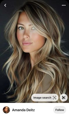 Rambut Brunette, Brunette Hair With Highlights, Hair Affair, Long Blonde, Hair Color And Cut, Long Blonde Hair, Love Hair