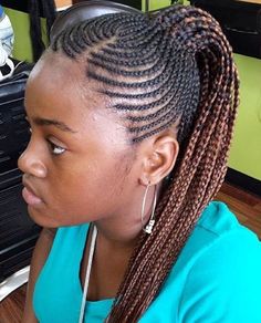 40 Ideas of Micro Braids and Invisible Braids Hairstyles Brown Cornrows, Ombre Hair Blonde, Bob Braids, Long Box Braids