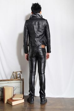 Men's Modern Comfortable Leather Pants Embrace both style and comfort with our contemporary Modern Comfortable Leather Pants. 👖 Crafted with the finest materials, they offer a perfect fit for the modern man. Elevate your fashion game with these must-have pants. 🔥 Features: 👖 Premium Faux Leather: Crafted with high-quality materials for a fashionable look and feel. 👌👞 📏 Elegant Full-Length Design: Suitable for both casual outings and semi-formal events. 🚶‍♂️🎉 🌬️ Year-Round Midweight Thic Black Leather Pants Men, Leather Pants Men, Leather Pants For Men, Mens Leather Pants, Chinese Man, Mens Tights, Black Leather Pants, Winter Pants, Mens Black Leather