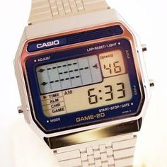 Casio Calculator, Calculator Watch, Futuristic Watches, Retro Tech, Computer History, 80s Design, Fashionable Accessories, Computer Game