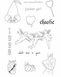 an adult coloring page with the words, golden girl and what mine is yours