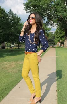 Yellow Jeans, Sweetest Thing, Business Casual Outfits, Work Attire