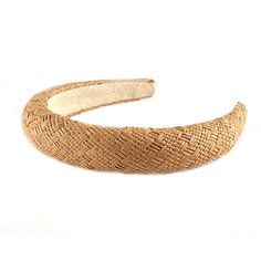 A style essential every headband loving lady should have! The raffia headband has a classic look great for everyday wear.  Headband measures 6 inches tall by 4 inches wide before stretching and 1.25 band width. Stylish and chic headband comes in several colors and patterns to choose from.  Quality material made of flexible plastics and covered with natural woven raffia straw. The headbands are secured with a gross grain ribbon at the ends. Inside of headband has a double row of small teeth to he Adjustable Beige Hair Accessories, Adjustable Beige Headband For Spring, Spring Beige Adjustable Headband, Spring Adjustable Beige Headband, Multi Strand Pearl Necklace, Western Bracelets, Chic Headband, Western Necklaces, Hair Headband