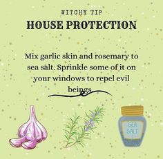 House Protection, Herbal Remedies Recipes, Herbal Magic For Wiccans, Witch Rituals, Witchcraft Books, Wiccan Magic