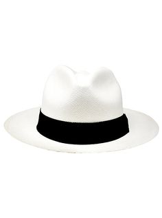 Brand : Gamboa Color: White Material: Toquilla Straw Brim: 7 to 8 cm. (2 3/4")Grade: 7 - 8 (Fine)learn more Sweatband: Cotton Twill, 3 cm. (1.18") Crown: 10.37 - 10.87 cm. (4.1" - 4.3") Ribbon: Linen Description: A comfortable hat, handmade in Cuenca, the worldwide famous Panama Hat town in Ecuador. This Panama Fedora hat (Tuis) for men is a top quality, casual and elegant hat. Each hat is individually blocked and trimmed to meet the highest quality standards.Roll Up Note: Please note that while Cuban Hat, Poncho Mexican, Panama Hat Men, Poncho Pullover, Cape Wrap, Cuenca Ecuador, Alpaca Socks, Alpaca Scarf, Elegant Hats