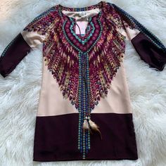 New With Tags Pink Owl Apparel Shift Dress Size Small. Adorned With Feathers And Leather, Perfect For Fall! Offers Always Welcomed And Considered! Owl Dress, Pink Owl, Dresses Pink, Pink Red, Pink Dress, Shift Dress, Feathers, Pink Ladies, Colorful Dresses