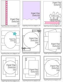 the pattern sheet for paper play sketches