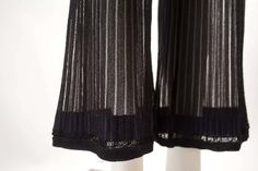 For Sale on 1stDibs - Alaia Spring-Summer 1992 3 piece knitted ensemble Elegant Knit Bottoms For Summer, Summer Pointelle Knit Bottoms, Azzedine Alaia 80s, Alaia 90s Dresses, Alaia Knitwear, Azzedine Alaia 1991, Azzedine Alaia Spring 1992, Strapless Top, 3 Piece