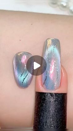 Makeup Video, Her Nails, Nail Art Designs Videos, Glitter Ombre, August 21, Nail Art Tutorial, Gel Nail Art, Girly Stuff, Art Tutorial